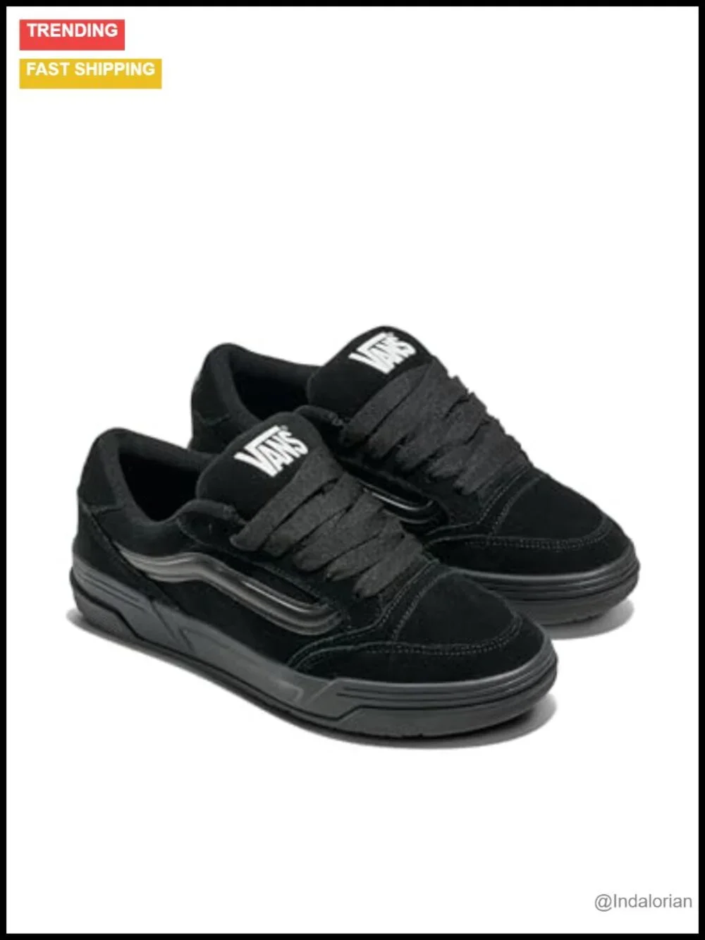 Vans Hylane Puffy Y2K Skate Sneakers Suede & Mesh Lace-Up